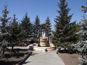 Г. Иркутск. Церковь Казанской иконы Божией Матери. Irkutsk. (marka) - marka