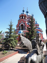 Г. Иркутск. Церковь Казанской иконы Божией Матери. Irkutsk. (marka) - marka
