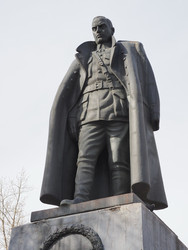 Г. Иркутск. Памятник А.В. Колчаку (marka) - marka