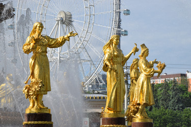 Россия, Москва, ВДНХ, фонтан Дружба народов 2 - Denis_GDA