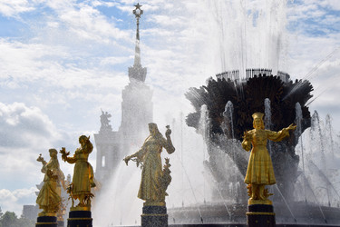 Россия, Москва, ВДНХ, фонтан Дружба народов 4 - Denis_GDA