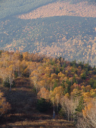 Вид с горнолыжного комплекса «Горный воздух».  Сахалин. View of the ski complex "Gorny Vozduh". Sakhalin. (marka) - marka