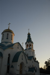Храм Пресвятой Богородицы. Южно-Сахалинск. Сахалин. Sakhalin. (marka) - marka