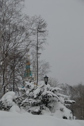 Храм Пресвятой Богородицы. Южно-Сахалинск. Сахалин. Sakhalin. (marka) - marka