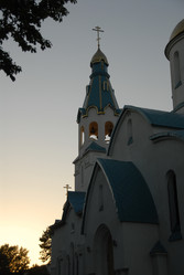 Храм Пресвятой Богородицы. Южно-Сахалинск. Сахалин. Sakhalin. (marka) - marka