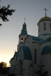 Храм Пресвятой Богородицы. Южно-Сахалинск. Сахалин. Sakhalin. (marka) - marka