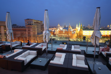 Ресторан O2 Lounge с видом на Красную площадь - paha_l