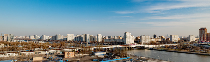 Москва. Нагатинский метромост - IgorRozhkov
