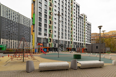 Жилой комплекс "Сити парк. ул. Мантулинская, д. 9. Москва. Вид из окна - IgorRozhkov