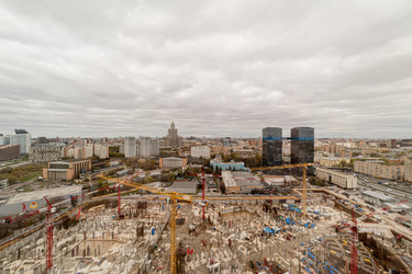Строительство новых домов в районе Шелепихинской набережной. Москва - IgorRozhkov