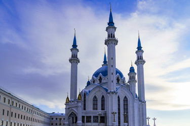 Городской пейзаж. Мечеть Кул Шариф. Казанский кремль. Казань. Республика Татарстан - kasbes