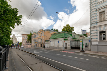 Трамвайная линия на Бульварном кольце. Покровский Бульвар Москва - IgorRozhkov