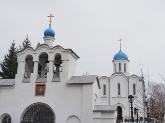 Г. Иркутск. Храм Рождества Христова. (marka) (Место гибели самолета Руслан-24 в 1997г. ) - marka