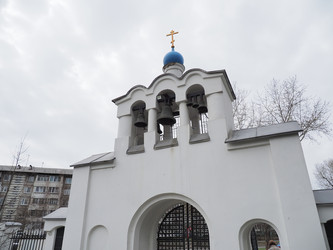 Г. Иркутск. Храм Рождества Христова. (marka) (Место гибели самолета Руслан-24 в 1997г. ) - marka