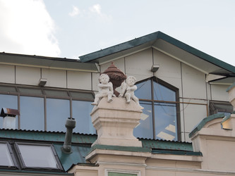 Г. Иркутск. Старые дома. Фрагмент. Irkutsk. (marka) - marka