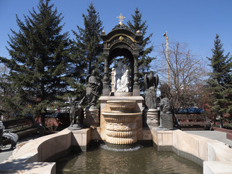 Г. Иркутск. Церковь Казанской иконы Божией Матери. Irkutsk. (marka) - marka