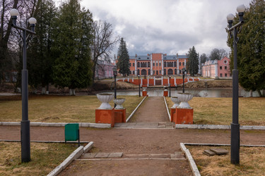 Главный усадебный дом в псевдоготическом стиле в усадьбе Марфино - kostya6969