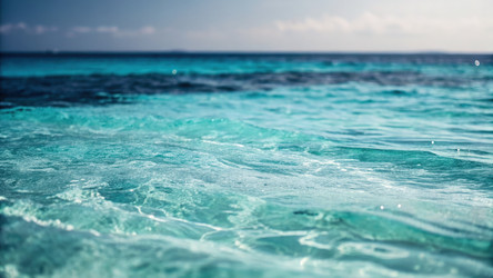 Градиентная текстура спокойной океанской воды при ярком солнечном свете. Генеративный ИИ - RomanZ