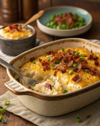 Запеканка из картофеля с беконом и сыром. Генеративный искусственный интеллект - RomanZ