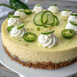 Jalapeño Lime Cheesecake: A Delight for Dessert Lovers! - RomanZ