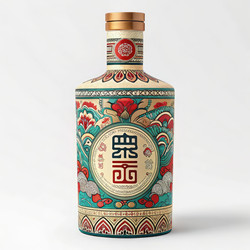 Уникальный дизайн бутылки байцзю, вдохновленный китайской культурой И. Генеративный искусственный интеллект - RomanZ