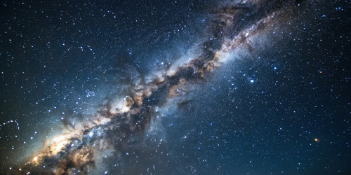 Бесшовное изображение звезд, демонстрирующее красоту Вселенной. Генеративный искусственный интеллект - RomanZ
