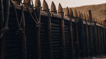 Художественное изображение стандартной шкалы Baleen Platerz. Генеративный ИИ - RomanZ
