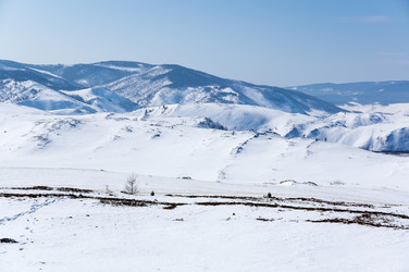 Тажеранская степь в Иркутской области, Сибирь, Россия - gumbao