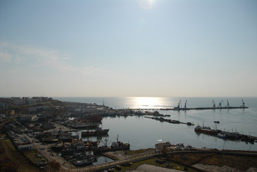 Порт. Корсаков. Сахалин. Korsakov. Sakhalin. (marka) - marka