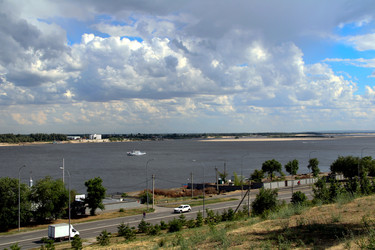 Река Волга. Город Волгоград - Zauberfloten