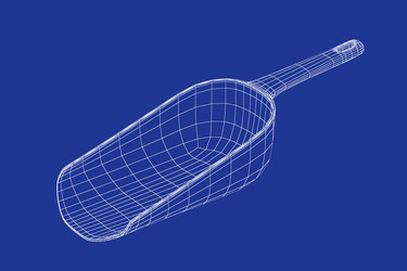 3D-модель ковша для перекачки - milea
