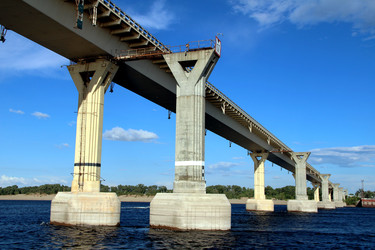 Волгоградский мост через реку Волга. Волгоград. Июнь 2026г - Zauberfloten
