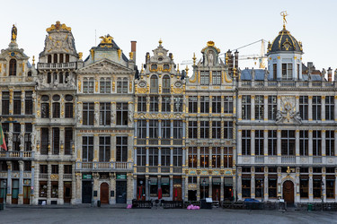 Бельгия. Брюссель. Здания на центральной площади Гран-Плас.
Belgium. Brussels. Buildings on Grand Place Square - ffoto-graff