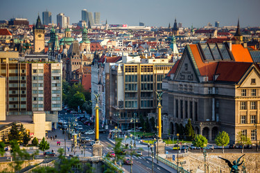 Архитектура Праги (вид на дома с моста) - qvazzimota