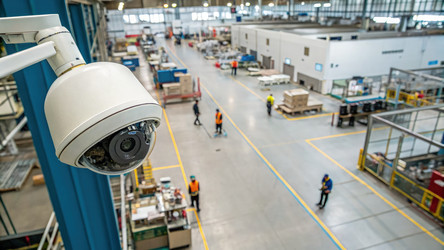 Система видеонаблюдения за крупным промышленным складом. Генеративный искусственный интеллект - RomanZ