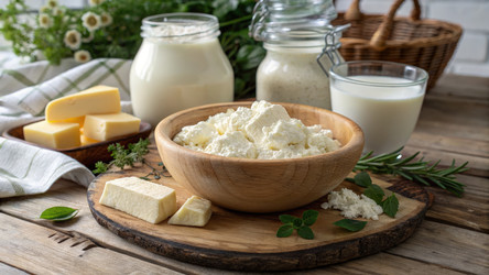 Домашние молочные продукты способствуют здоровому образу жизни. Генеративный искусственный интеллект - RomanZ