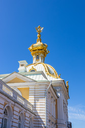 Купол Геральдического корпуса Большого Петергофского дворца - vale