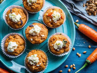 Вкусные и полезные веганские морковные маффины с рикоттой. Генеративный искусственный интеллект - RomanZ