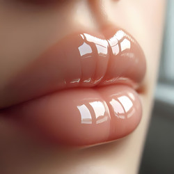 Лакированная кромка с зеркальным эффектом, отражающим яркую оконную раму и световую полосу, изображение, созданное с помощью искусственного интеллекта - yuyu