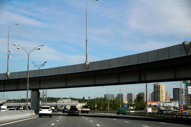 Городская магистраль с эстакадой. Москва. Июль 2026г - Zauberfloten