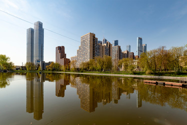 Район Пресня и Шмитовский проезд. Москва - IgorRozhkov
