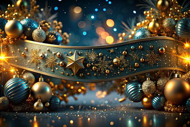 С Новым 2025 годом! Блестящая абстрактная винтажная открытка, флаер, шаблон с местом для текста. Праздничный баннер для вечеринки и новогодней ночи - PhotoJuli