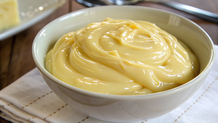 Вкусная крема для выпечки, приготовленная специально для использования на кухне. Генеративный искусственный интеллект - RomanZ