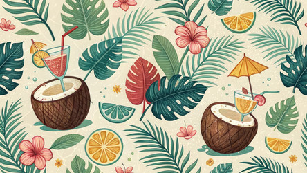 Tropical drinks in coconut shells???????? - RomanZ