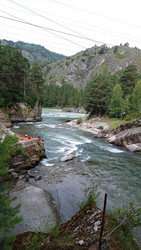 Чемальский район, река, горы, лес - bykgeniy