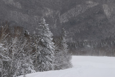 Горнолыжный комплекс «Горный воздух» зимой. Сахалин. View of the ski complex "Gorny Vozduh". Sakhalin. (marka) - marka