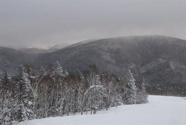 Горнолыжный комплекс «Горный воздух» зимой. Сахалин. View of the ski complex "Gorny Vozduh". Sakhalin. (marka) - marka