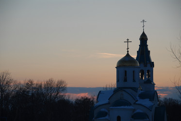 Храм Пресвятой Богородицы. Южно-Сахалинск. Сахалин. Sakhalin. (marka) - marka