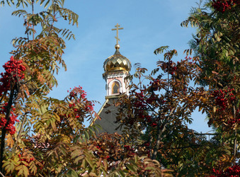 Старый деревянный храм Богородский и Эсберри - ru3apr