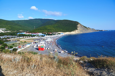 Берег черного моря в селе Сукко - VeKoAn